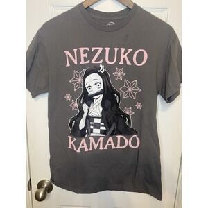 Demon Slayer Kimetsu No‎ Yaiba Nezuko Boyfriend Fit Shirt T-shirt Men's Large